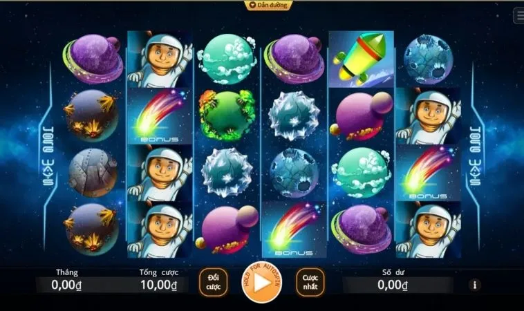 Thiết kế giao diện chơi Nổ Hũ Vũ Trụ Tại Go88 chuyên nghiệp