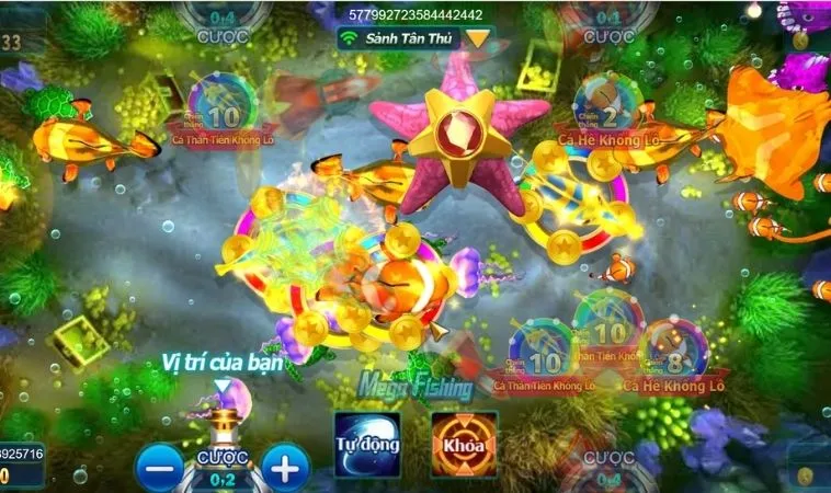 Các sinh vật trong game Vua Bắn Cá Tại Go88